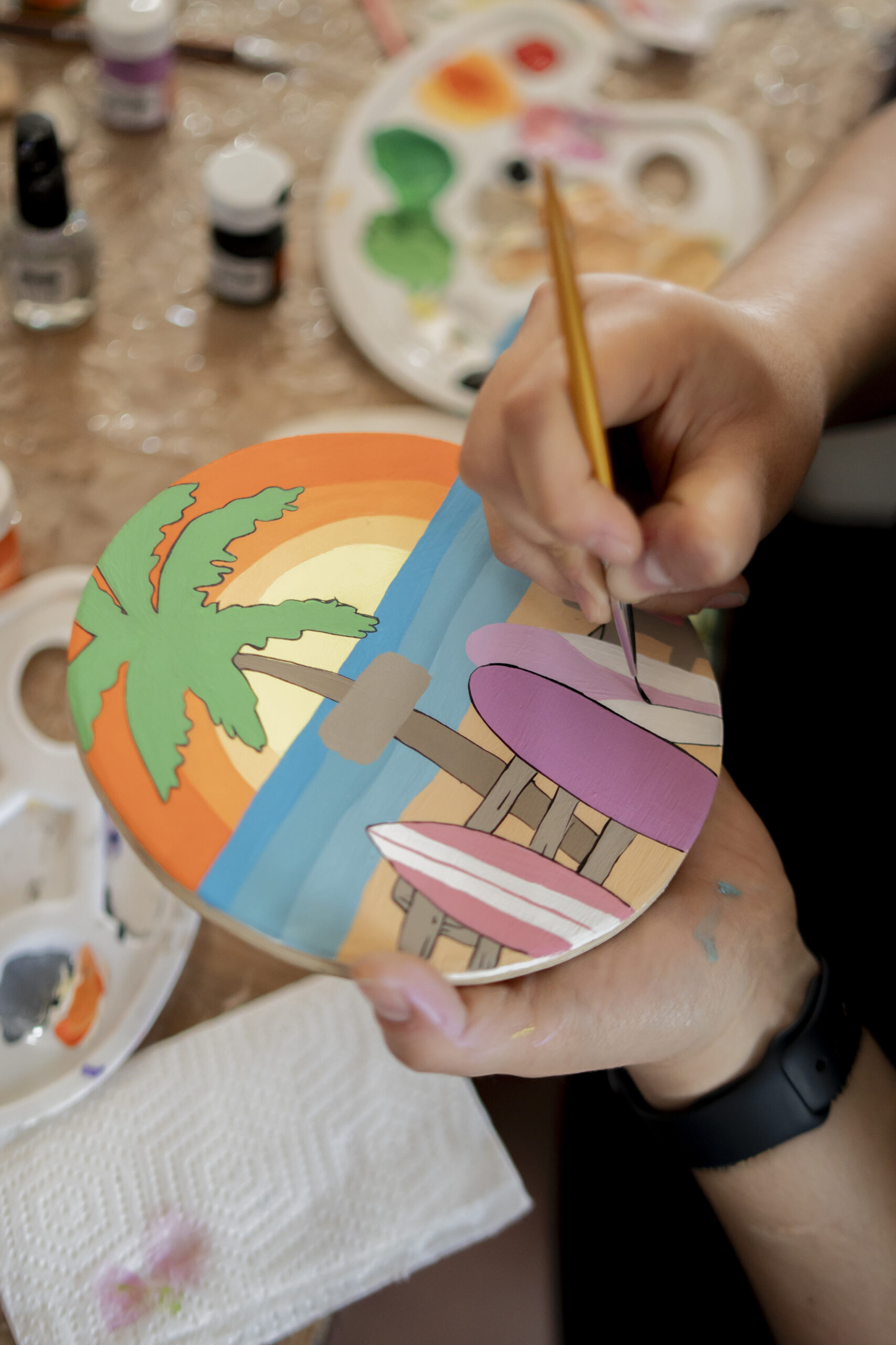 Arte inspirado en surf