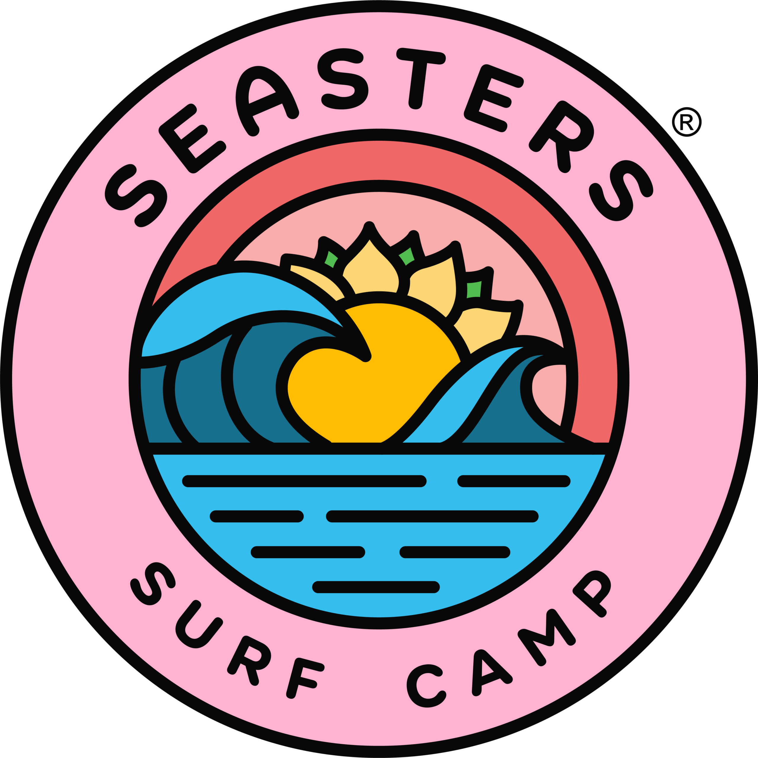 Logo Seasters Surf Camp